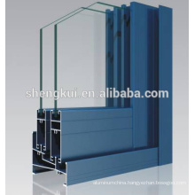 Customized aluminum extrusion profiles for door and window